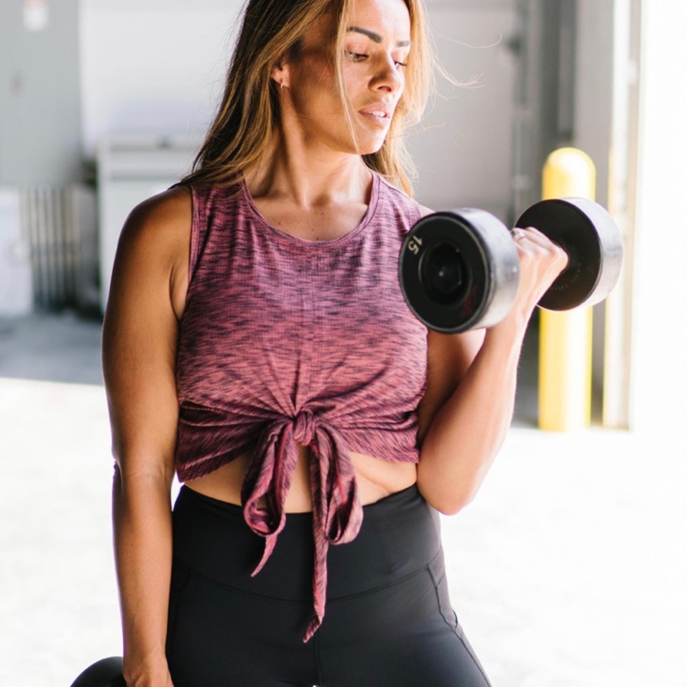 Wrap around tanks or style in front